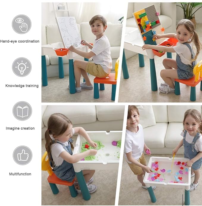 Multifunctional 5-in-1 Table Set